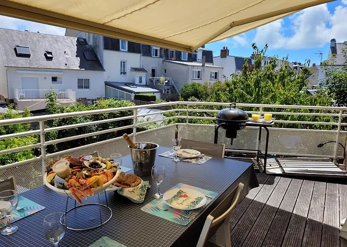 La Terrasse, Jacuzzi Et Vue A 200m * Donville-les-Bains