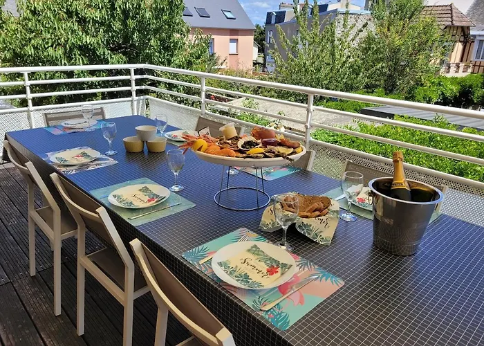 La Terrasse, Jacuzzi Et Vue à 100m De La * Donville-les-Bains