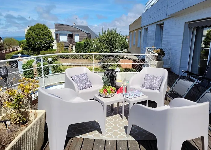 La Terrasse, Jacuzzi Et Vue à 100m De La * Donville-les-Bains